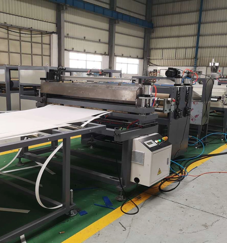 PP PE Hollow Profile Sheet Extrusion Line Plastic Machine