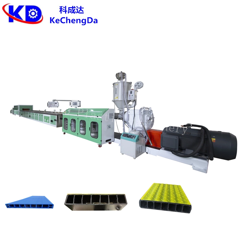 (Midtech Industry) Plastic Foaming PE/HDPE Ocean Marine Pedal Profile Board Extruding Machine