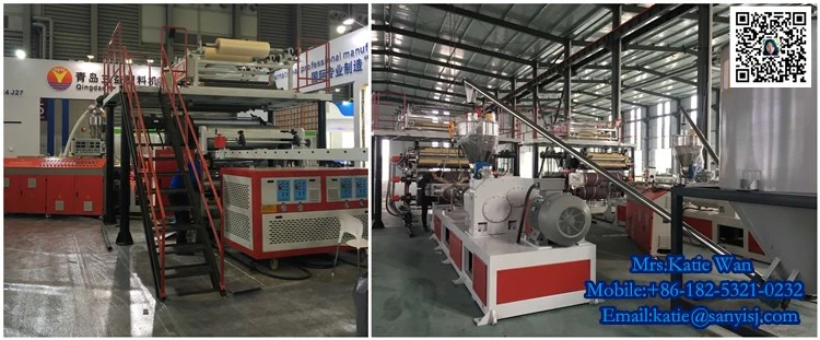 Spc Floor Extruder Machine/Plastic Floor Making Extrusion Machine