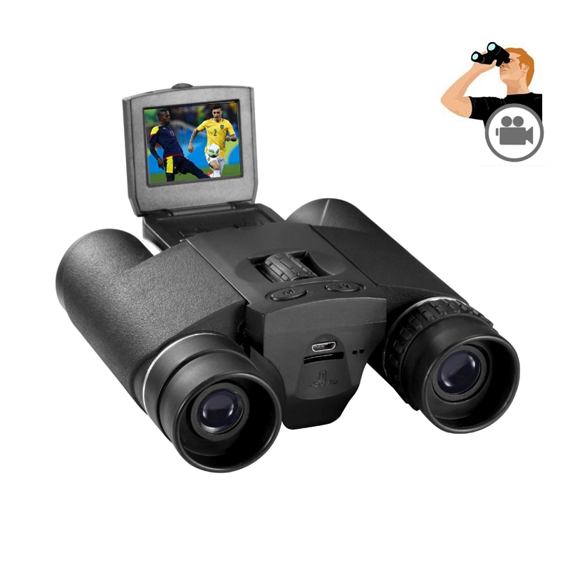 HD 720p Digital Video Camera Binocular Telescope 10X25 Zoom Binoculars Telescope DVR Photo