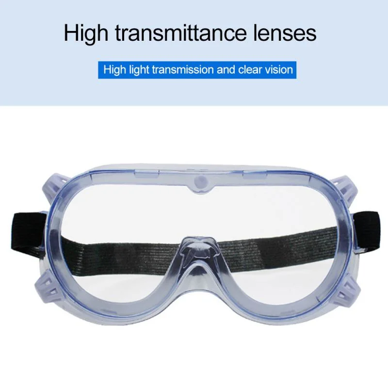 Safety Goggles Glasses Transparent Dust-Proof Glasses Laboratory Dental Glasses Splash Eye Protection Anti-Wind Glasses