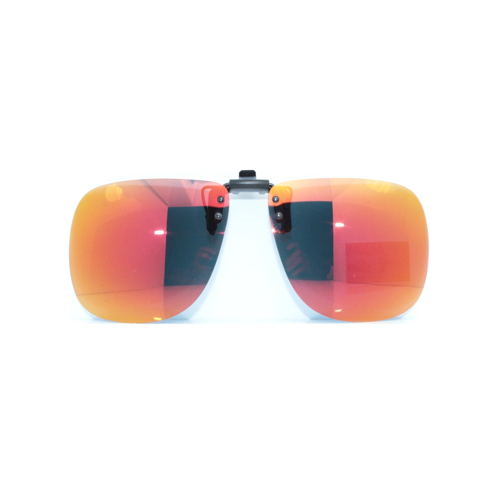 Colorful Polarized Clip on Sunglasses Over Prescription Glasses Oversize for Man or Woman