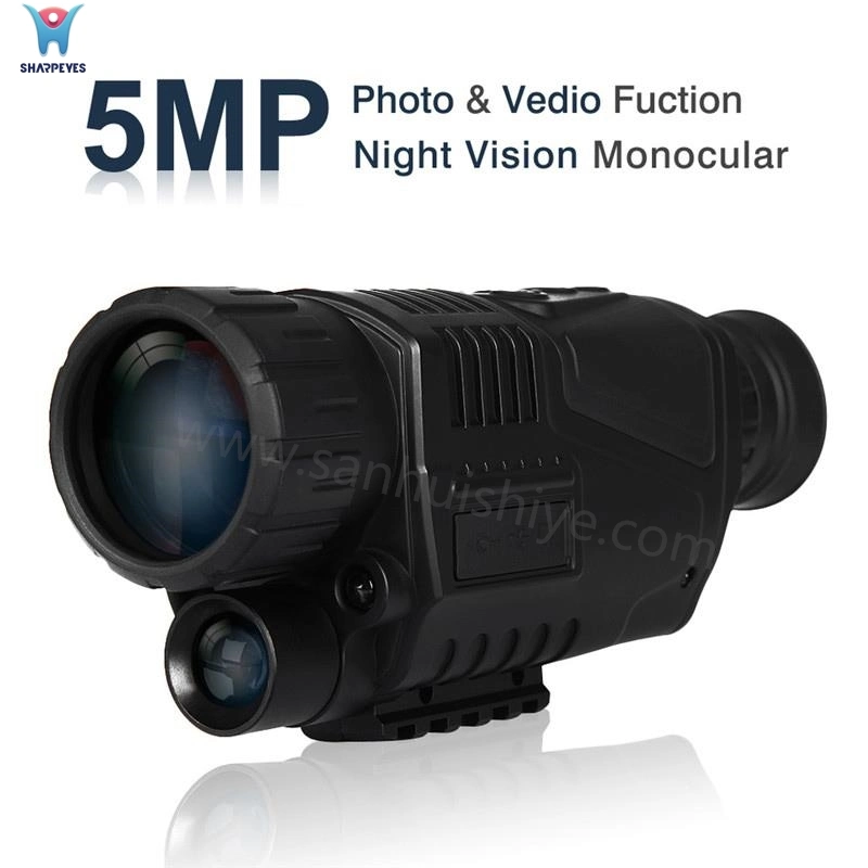 IR Goggles Monocular Night Vision Scope with Infrared Illuminator Hot