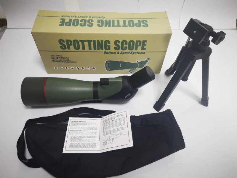 Long Distance Birding High Definition Zoom Spotting Scope with Tripod