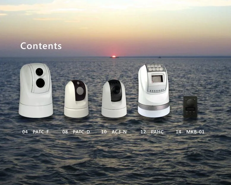 Thermal Imaging PTZ Camera RS-485 IP Waterproof Thermal Imaging Camera Vehicle