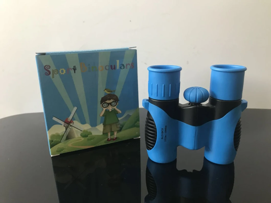 High Quality Kids Toy Telescope Binoculars for Kids with Rubber Eyepiece