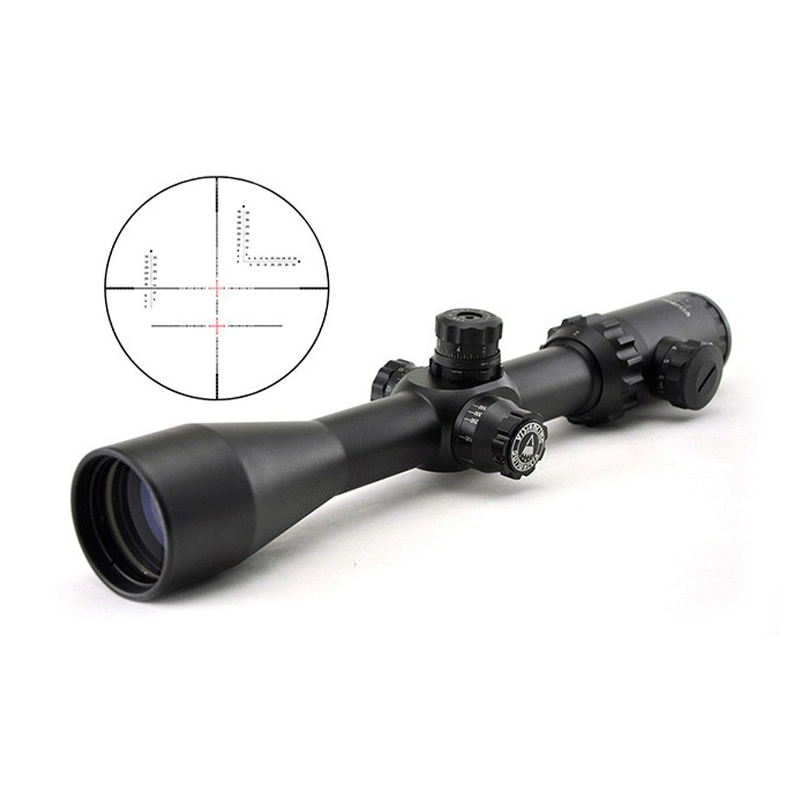 Visionking 2-20X44 Turret Lock Tactical Scope Big Caliber Rifle Scope for Ar15 Ak 308 with Mounts Sniper Scope Hunting Scopes (2-20X44DL)