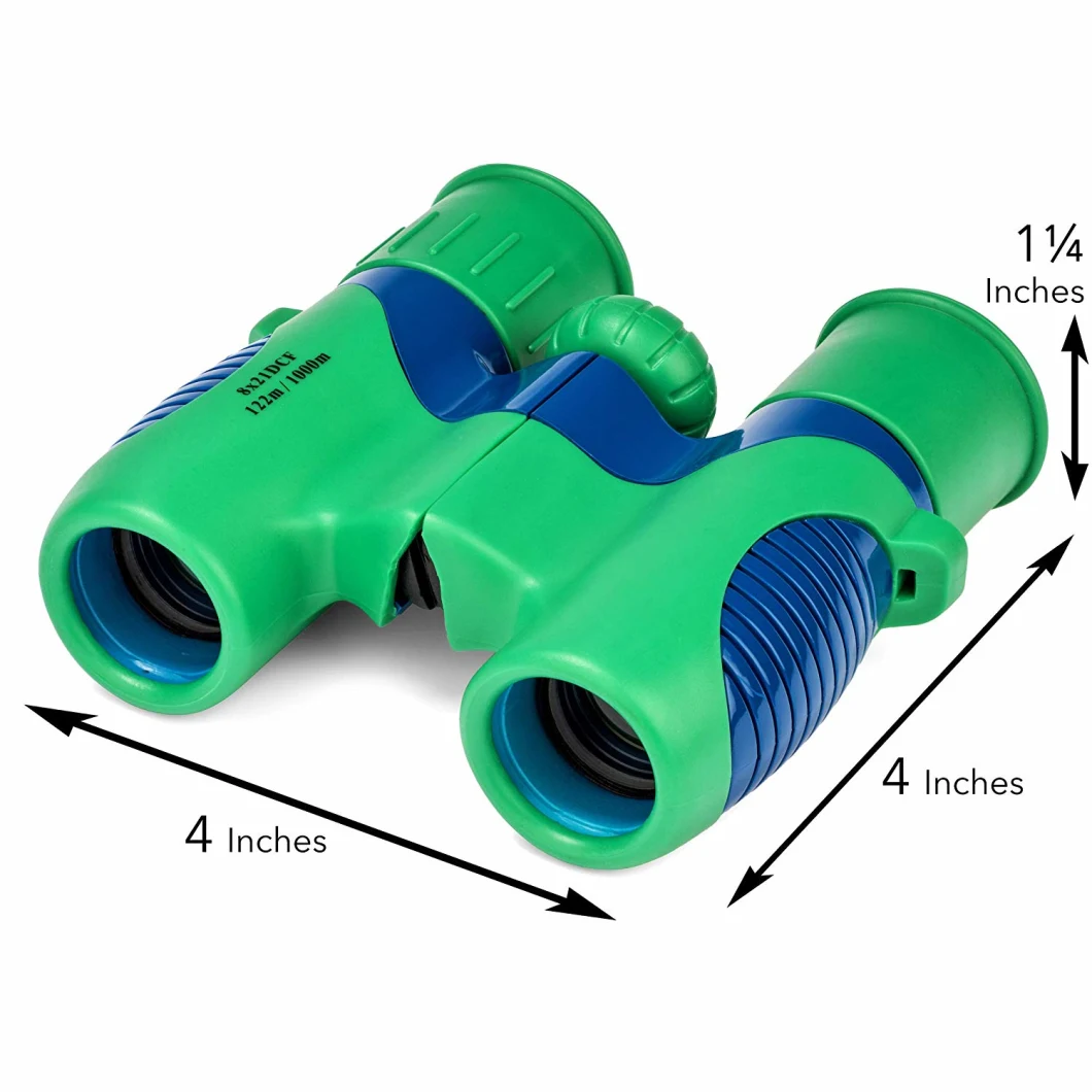 High Quality Kids Toy Telescope Binoculars for Kids with Rubber Eyepiece