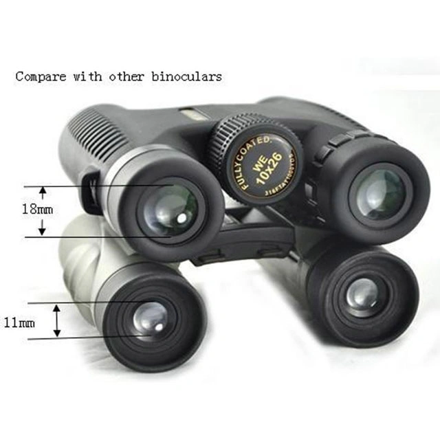 Visionking HD 10X26 Binoculars Power Zoom Long Range Telescope Binoculars Telescope Wide Angle Hunting