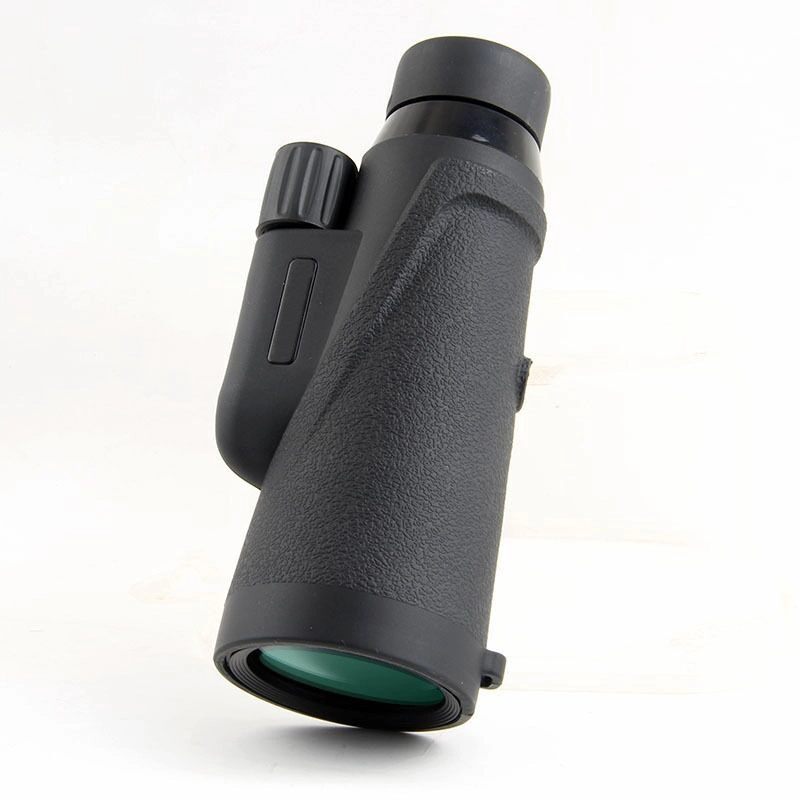 10*42 Outdoor Tactical Monocular Portable Mini Monocular Telescope Hunting Military Monocular Zooming Focu Green Film Binoculars