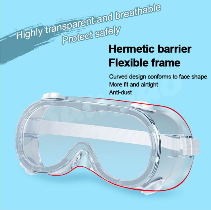 Wholesale Protective Eye Glasses Anti Impact Resistant Safety Glasses Goggles for Adults Instock