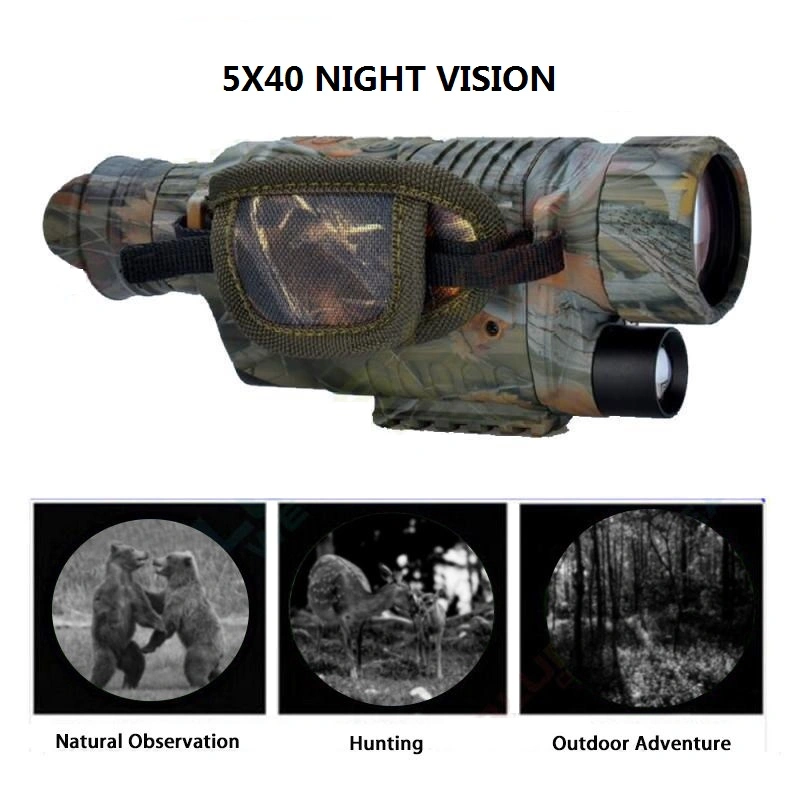 Night Vision Infrared Digital Scope for Hunting & Night Patrol Monocular