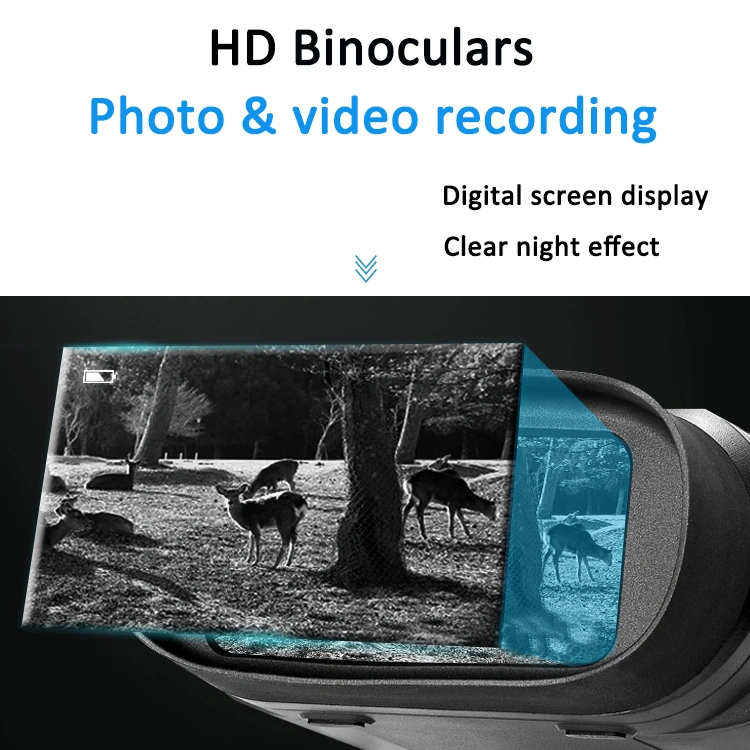 Long Distance Digital Night Vision Binoculars with Video Recording HD
