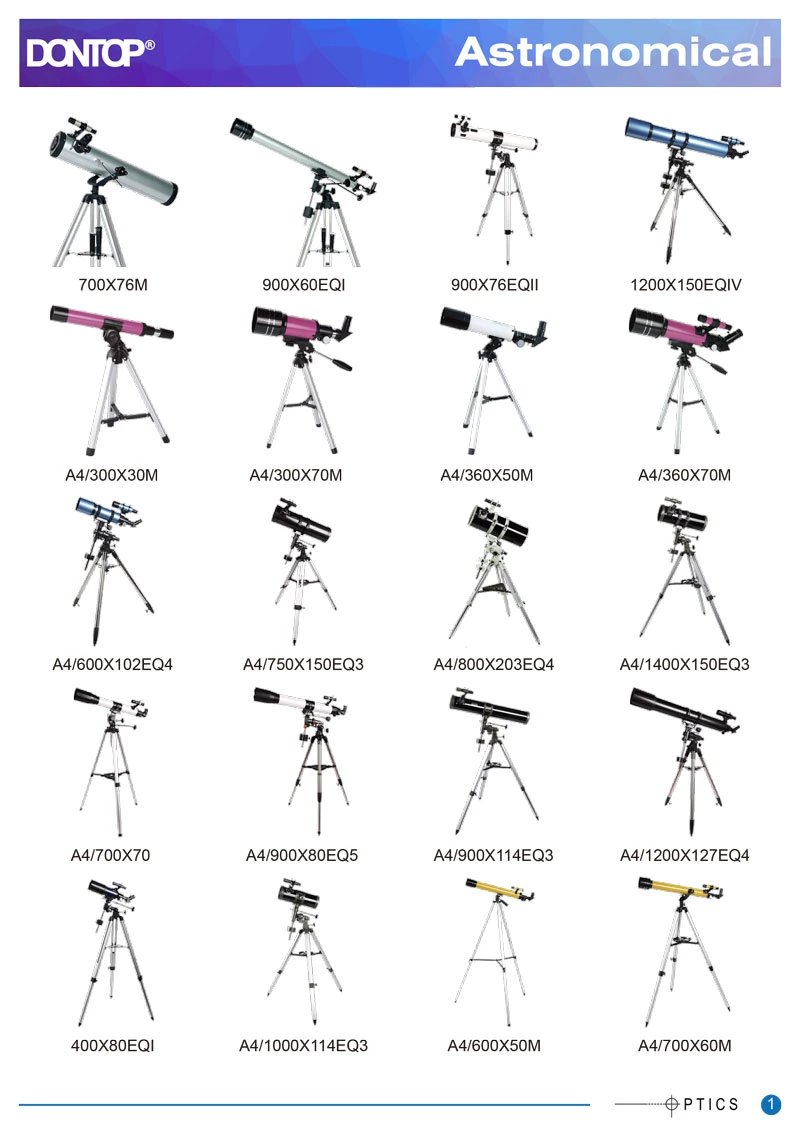 High Quality Refractor Astronomical Telescopes 900X114 EQ3