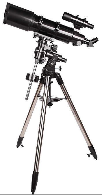 F700127eqiv Telescopes Equatorial Mount with Built-in Polar Axis Finder Scope