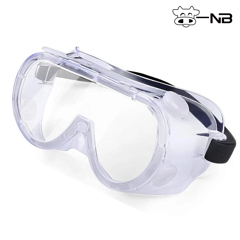 Wide Vision Protective Safety Goggles Disposable Indirect Vent Anti-Fog Splash Fashion Goggles Glasses