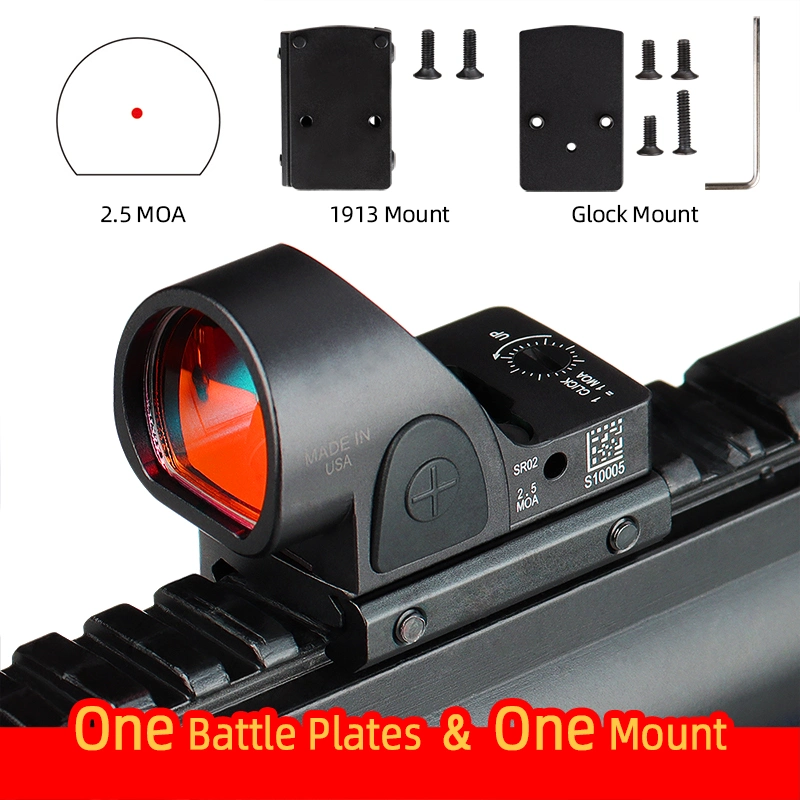 Tactical Red DOT Sight 5 Available Brightness Settings Sight