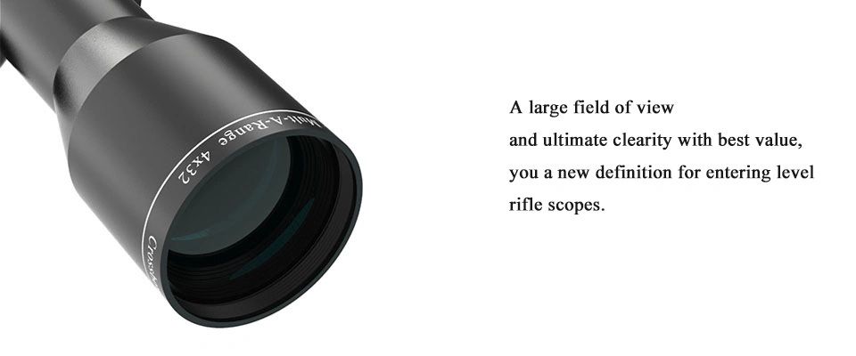 4X32 Scope Cross Adjustable Brightness Scope Sight Illuminated Air Hunting Riflescope