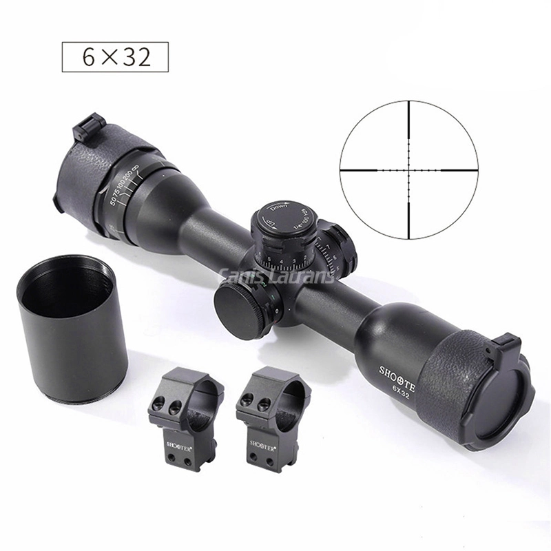6X32 Aoe Hunting Rifle Scope Red and Green Illuminated Scope