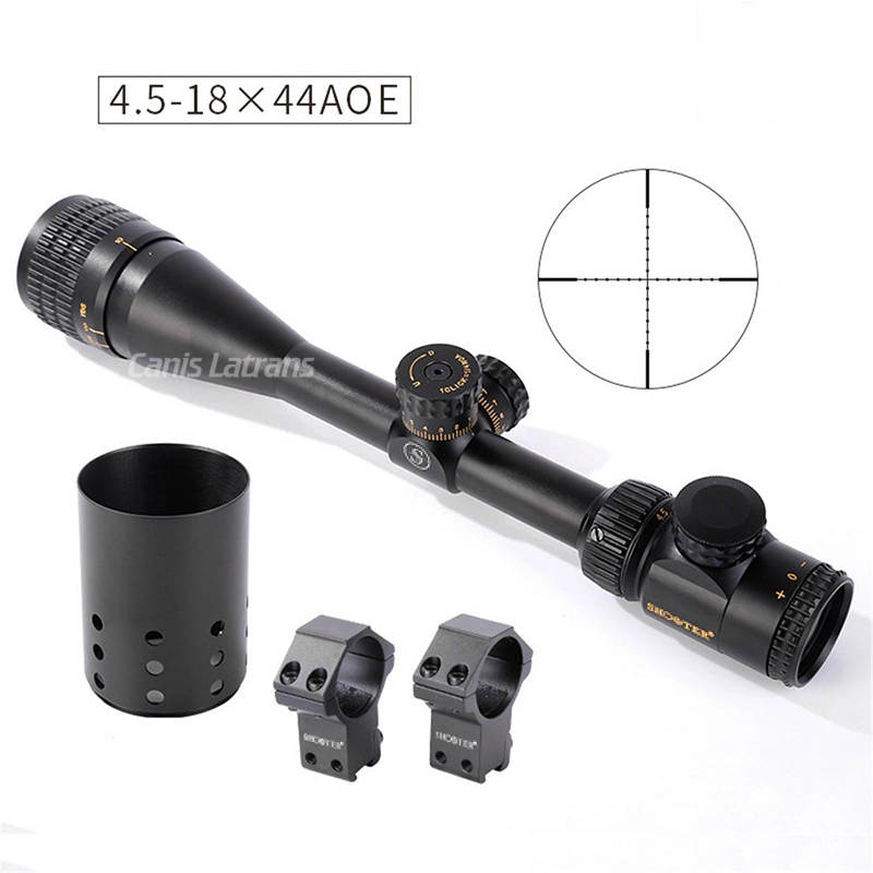 4.5-18X44 Aoe Hunting Rifle Scope Mil-DOT Illuminated Scope