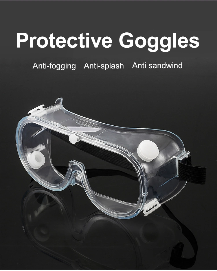Wholesale Wide Vision Protective Transparent Face Safety Goggles Eyes 2020