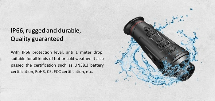 Trackir Handheld Thermal Imaging Monocular Scope for Hunting, Infrared Thermal Night Vision Scope with Quality Image