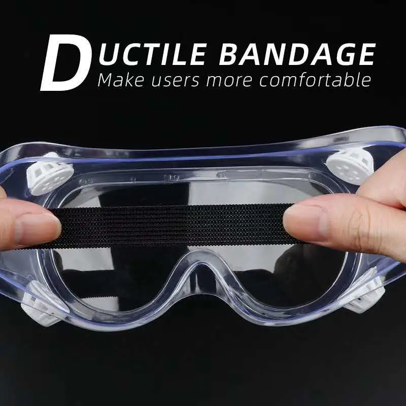 Goggles Full Splashproof Windproof Sandproof Dustproof Glasses Myopia Glasses Can Wear Windscreen Glasses