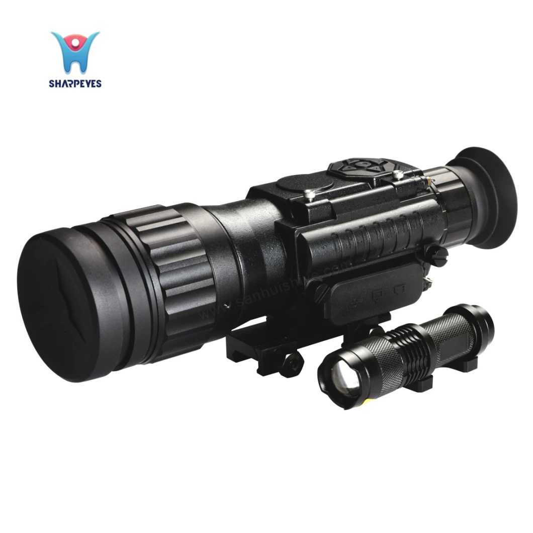 Military Infared Optical Night Shooting Airsoft Gun Sight Hunting Riflescope