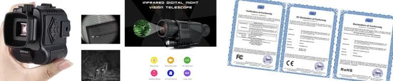 Thermal Smart HD Monoculars Camcorders Night Vision Scope