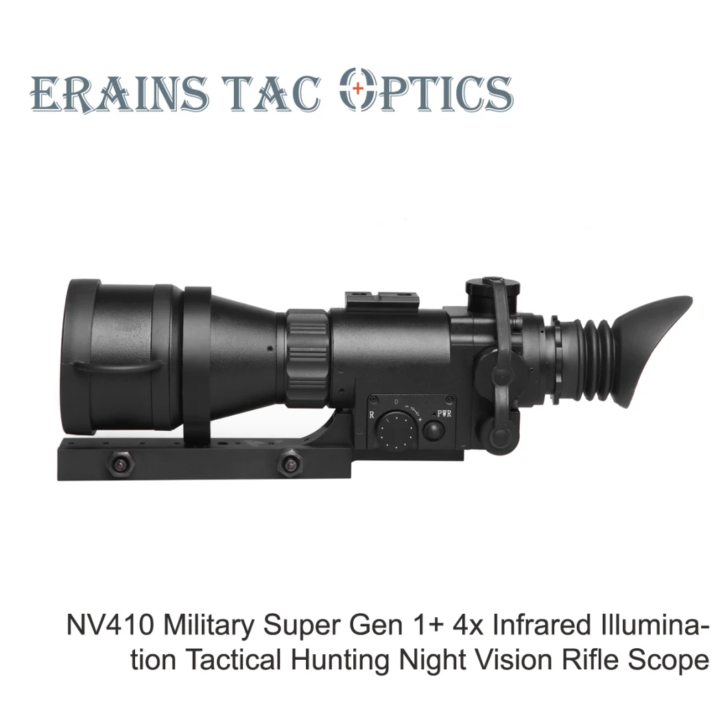 Powerful 4X Tactical Hunting Super Gen 1+ Ranging Reticle Sight Night Vision Rifle Scope