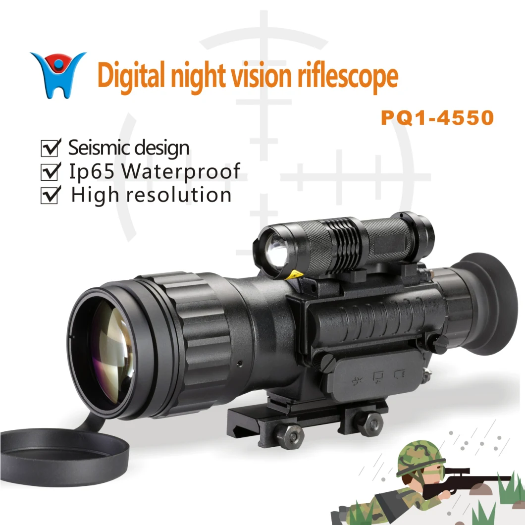 Pulsar Quality Digital Night Vision Scope Night Hunting Riflescope