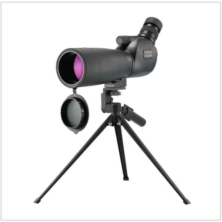20-60X60 HD Spotting Scope with Tripod, Carrying Bag and Scope Phone Adapter - Bak4 Telescope for Target Shooting Hunting Bird Watching Wildlife Scenery