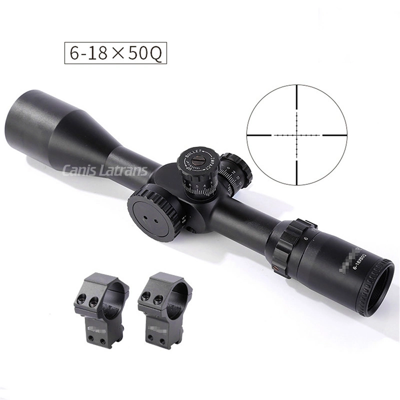 6-18X50 Ffp Hunting Rifle Scope with Free Mounts