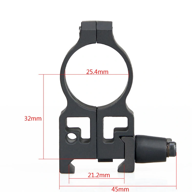 Center High 32mm Tactical Rifle Scope Mount Military Hunting Rifle Scope HK24-0148