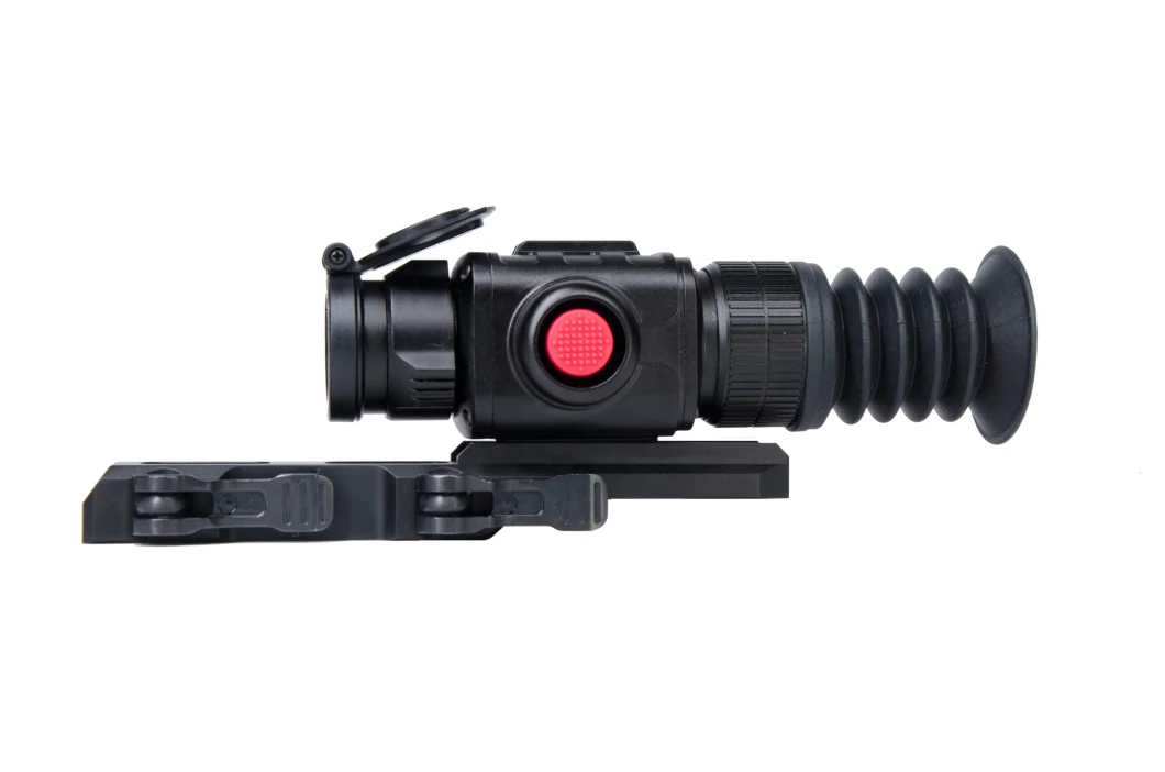 Low Weight Thermal Rifle Scope with Rifle Mount