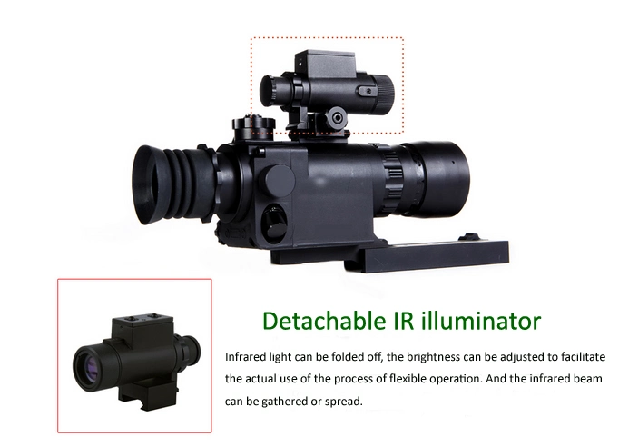 Gen1+ Water Proof Night Vision Rifle Scope for Military Use