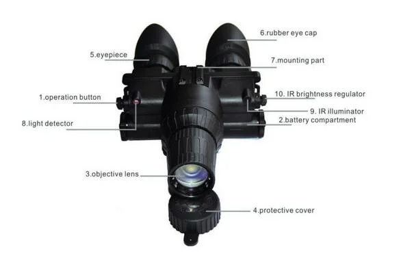 Military Use Gen2+ Night Vision Goggles