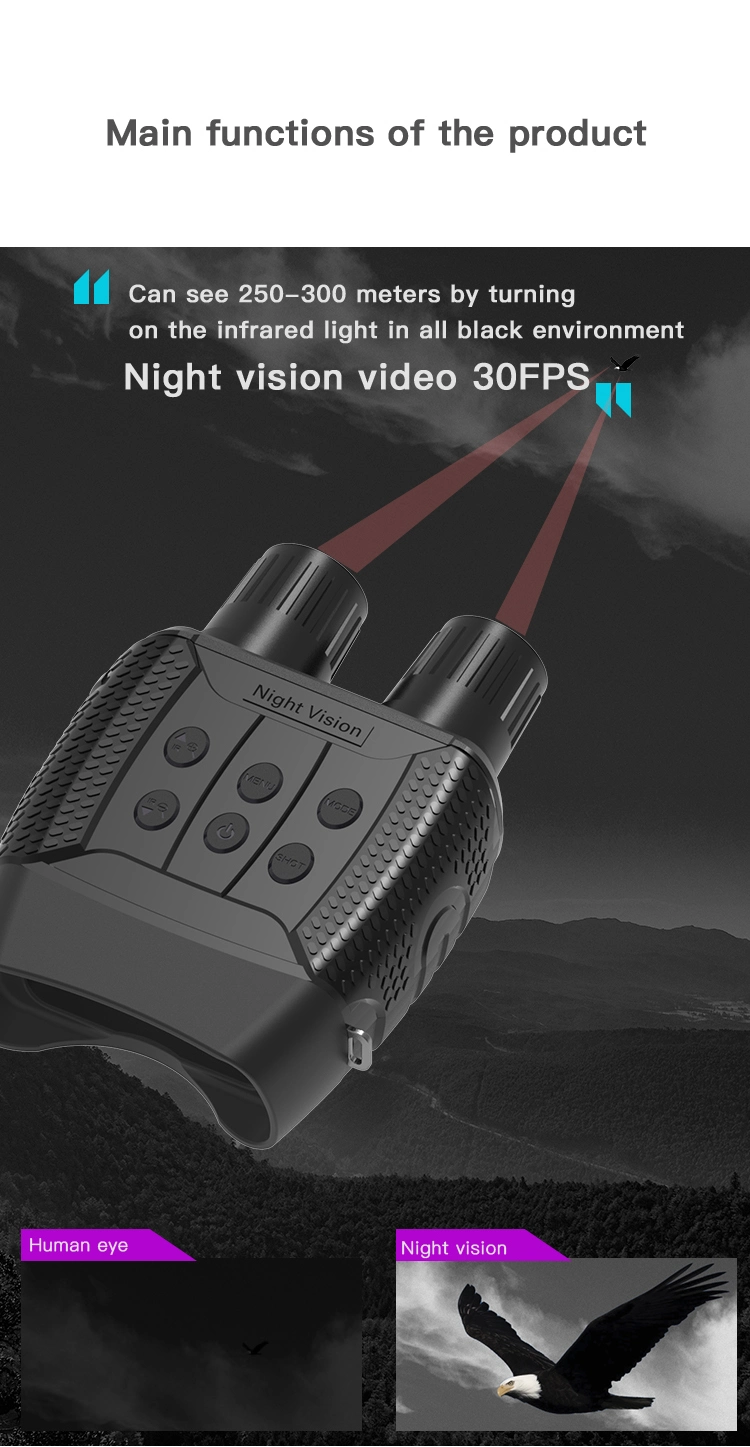 WiFi Remote Control Night Vision Binoculars for Hunting