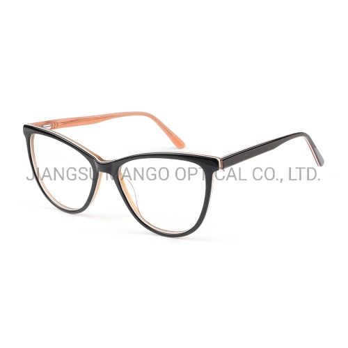 Optical Glasses Double Color Mixed Near Sight Acetate Optical Frame