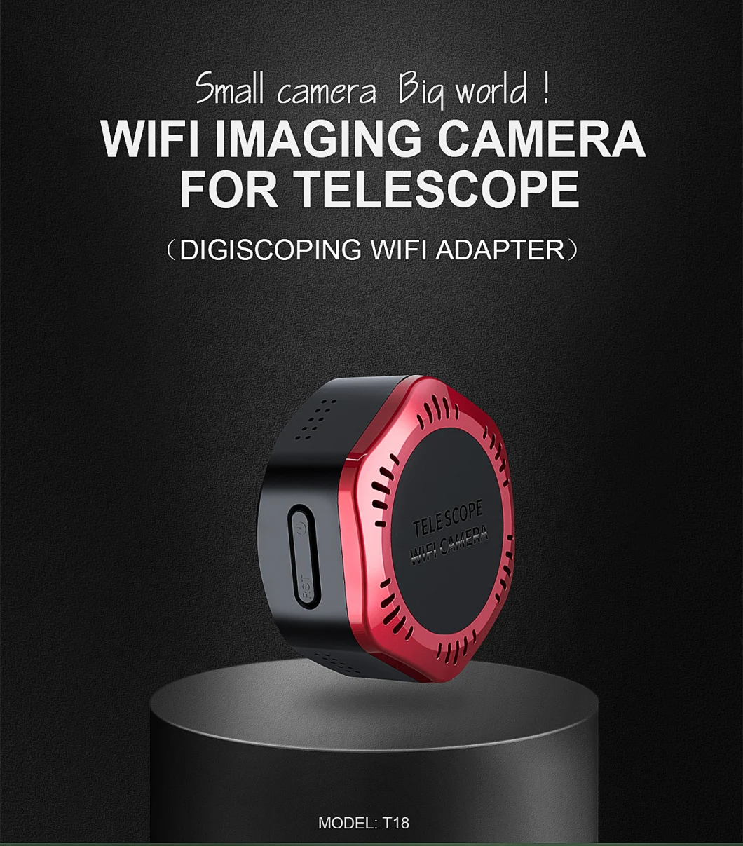 Visionking Telescope Camera CMOS Telescope Camera 2MP Electronic Eyepiece Astronomy Camera for Telescope Astrophotography