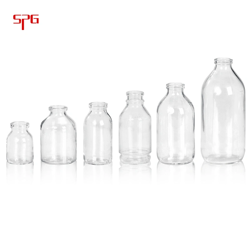 Serious Pharmaceutical Clear Moulded Injection Vials for Antibiotics
