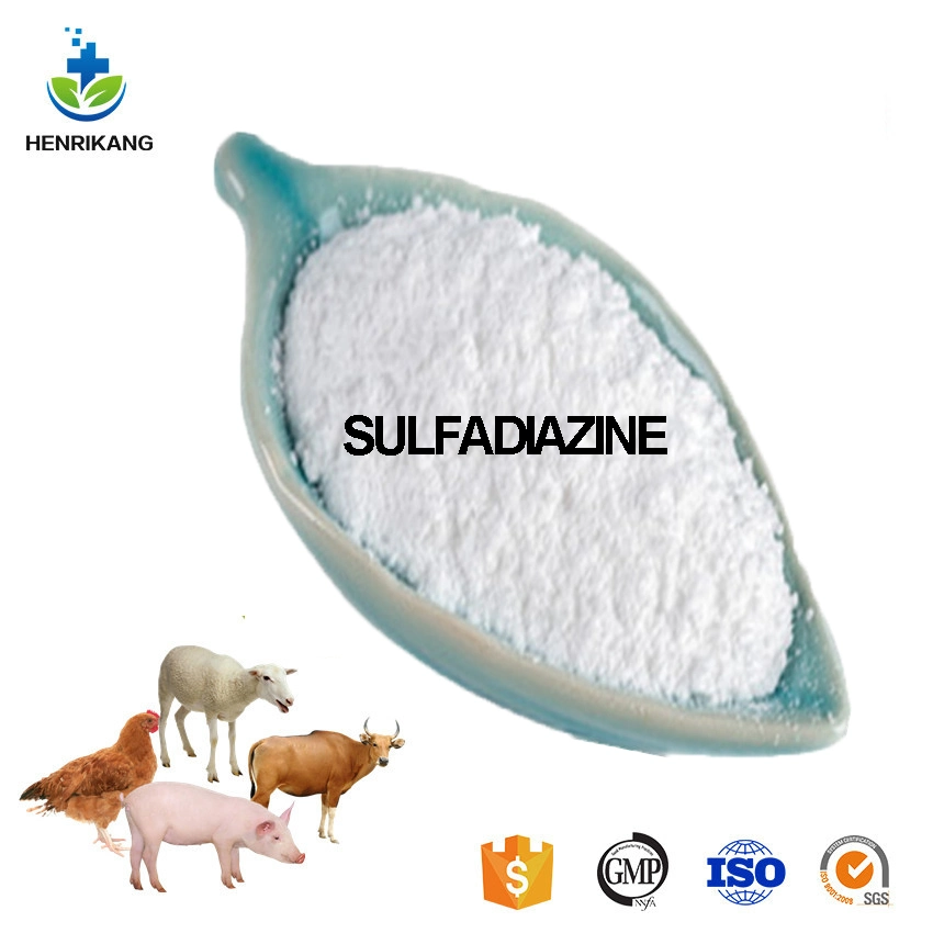 Animal Antibacterial Drugs CAS 68-35-9 Sulfadiazine