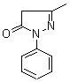 3-Methyl-1-Phenyl-2-Pyrazolin-5-One; CAS No.: 89-25-8; USD as Pyrazolone Dyes Intermediate; Used for The Synthesis of Pyrazolone Antipyretic and Analgesic Drugs