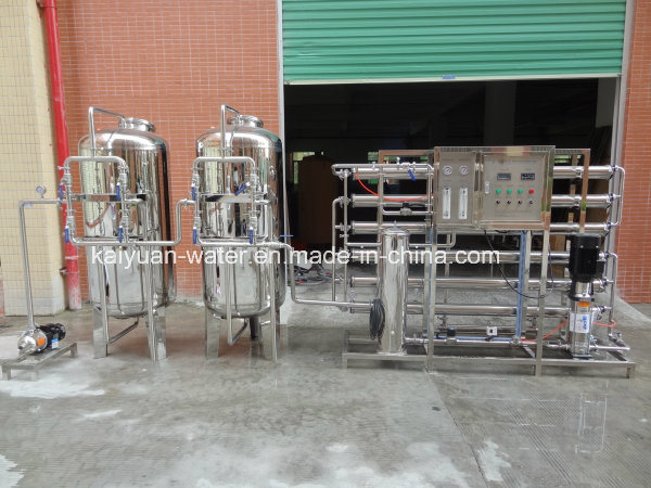 500L/H Reverse Osmosis/Osmose Inverse System/RO Drinking Water Treatment Plant with Water Softener