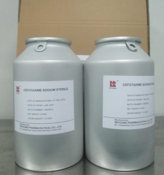 API Cefotaxime Sodium Sterile Powder White GMP Sfda
