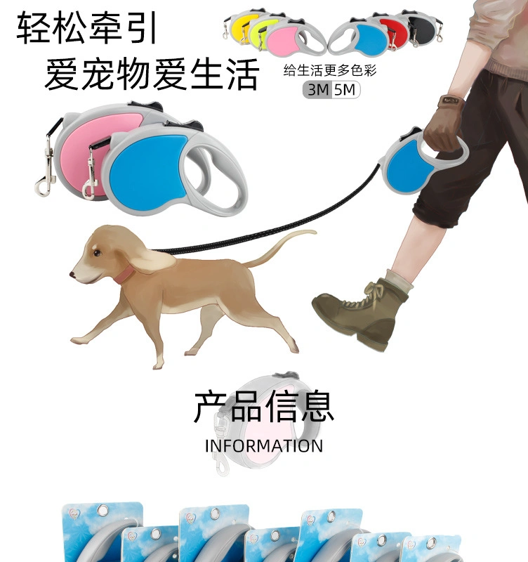 The Dog Dog House Pet Bedthe New Pet Leash Dog Automatic Retractable Tractor Portable Dog Dog Chain Chest Straps Dog Supplies Pet