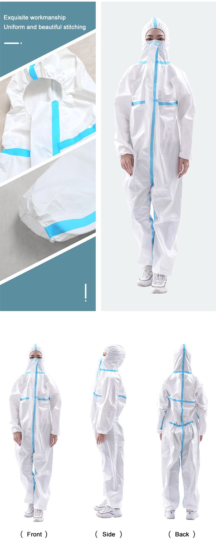 Medical Protective Clothing, Sterile/Non-Sterile, Disposable