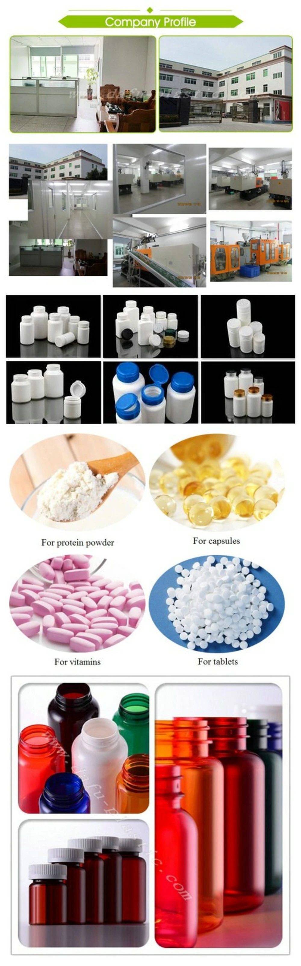 Plastic Products 75ml Pet Plastic Medicine Bottle for Health Products