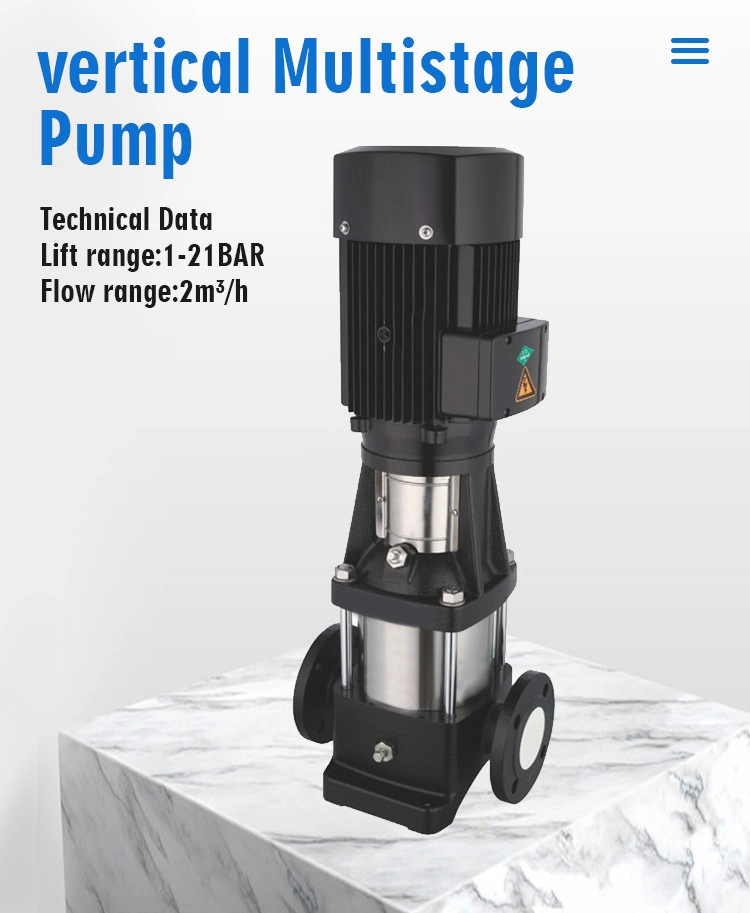 Factory Supply Vertical Multistage Water Supply Centrifugal Pump (cdlf)