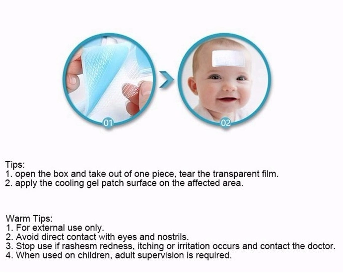 Antipyretic Patch for Children Special for Cold and Fever
